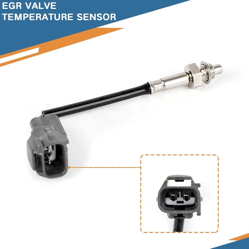 Baxzl EGR Valve Temperature Sensor for Toyota 4Runner Pickup T100 Tacoma 1994-2004 2.4L 2.7L 3.4L L4 V6 for Lexus LS400 SC400 1994-1997 4.0L V8 Replaces 89412-34010 8941234010 ETS51 5S2029 SU5370 - Image 3